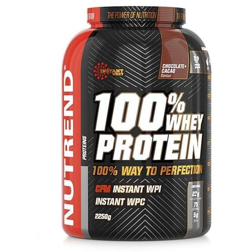 Nutrend 100% whey protein 2250g ice coffee Slike