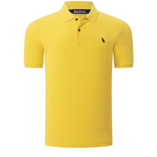Dewberry T8561 MENS TSHIRT-PLAIN YELLOW Slike