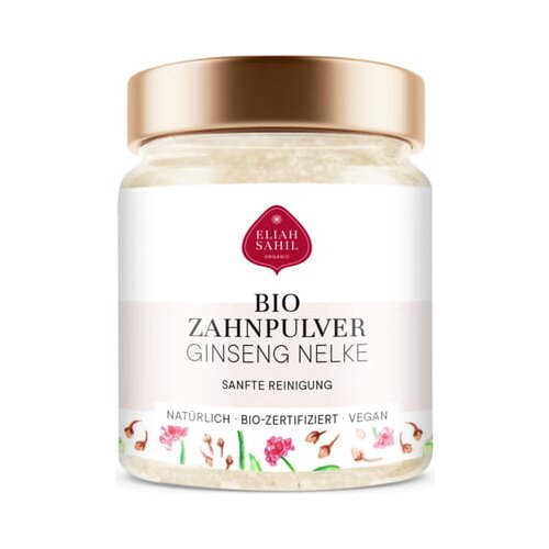 Eliah Sahil bio prah za zobe Ginseng in klinčki - 60 g Cene