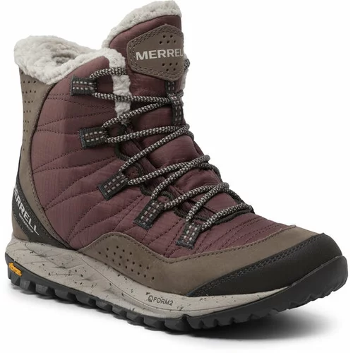 Merrell Škornji za sneg Antora Sneaker Boot Wp J066930 Bordo rdeča