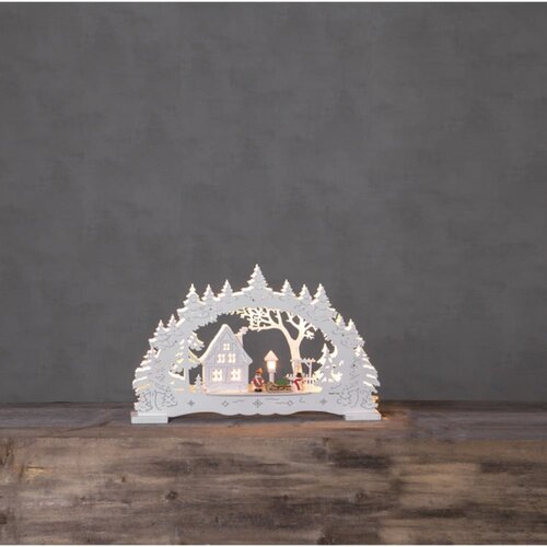 Star Trading bijelo svjetlo led dekoracija ulm, visina 27 cm Slike