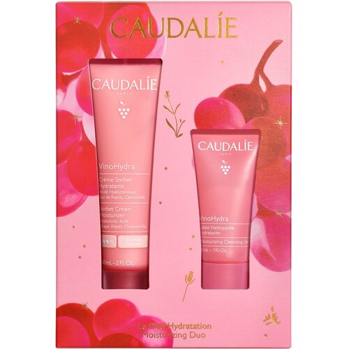 Caudalie Moisturizing Duo Set božični darilni set za vlaženje in učvrstitev kože Cene
