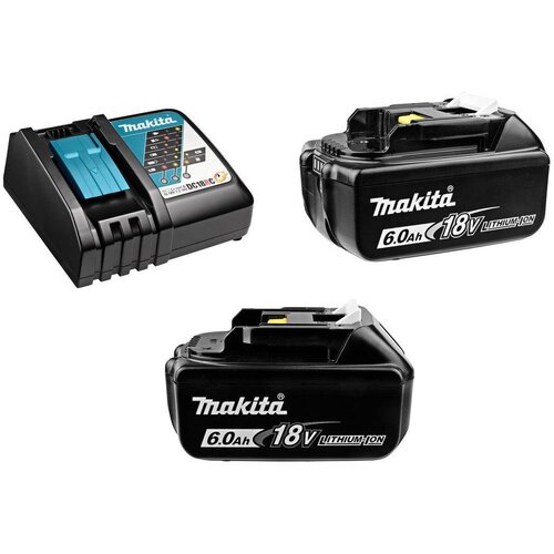 Makita Set 2 x BL1860B baterija 18V 6,0Ah LXT + punjač DC18RC Cene