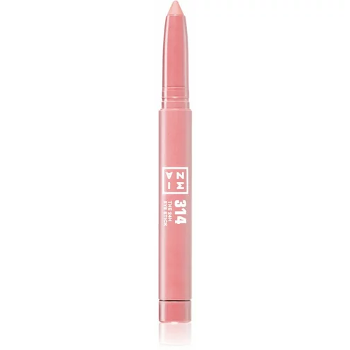 3INA The 24H Eye Stick dolgoobstojna senčila za oči v svinčniku odtenek 314 - Pink 1,4 g