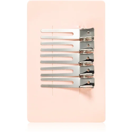 BrushArt Hair Clip sponke za lase 5 ks silver pins 5 kos