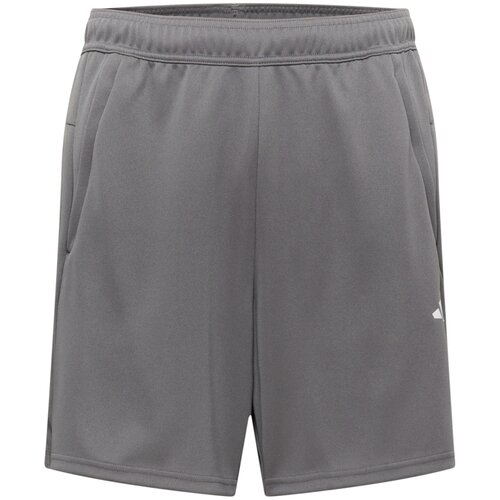 Adidas Sportske hlače &amp;#039;Train Essentials All Set&amp;#039; tamo siva / bijela Slike