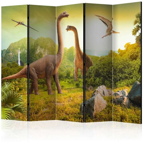  Paravan u 5 dijelova - Dinosaurs II [Room Dividers] 225x172 Slike