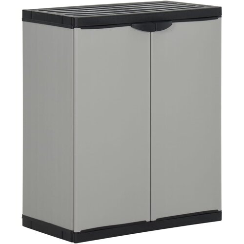  Vrtni ormarić za otpad sivo-crni 68 x 40 x 85 cm PP Cijene