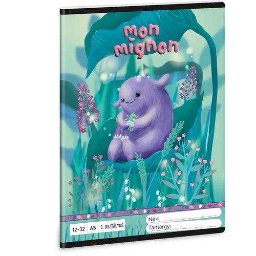 Ars Una Mon Mignon zvezek A/5, črtast za 3. razred, 12-32 Cene