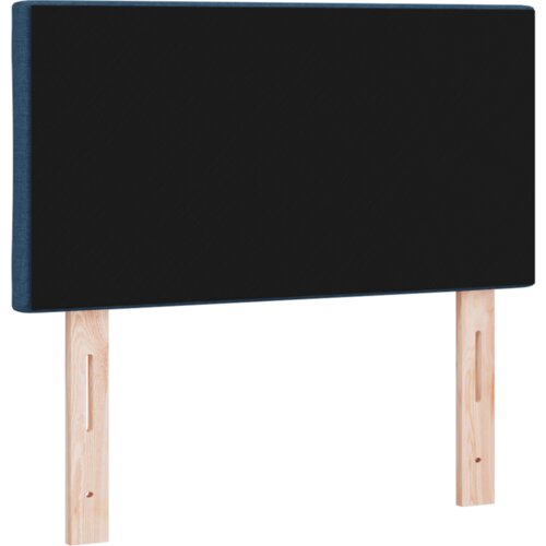  LED Uzglavlje s Dijamantskim Blokovima Plavo 80 cm Tkanina Slike