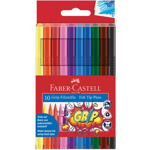  &scaron;kolski 10boja grip faber castell 155310 blister Cene