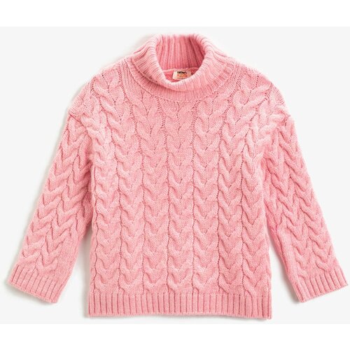 Koton Girls' Pink Sweater Slike