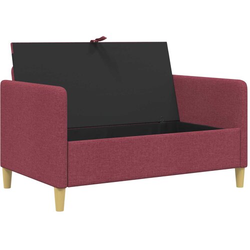 SOFA s pohranom Vinska crvena 122 x 78 x 87 cm Poliester Slike