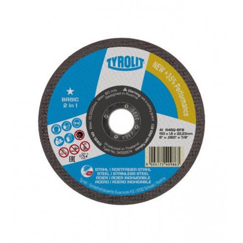 Tyrolit Ploča rezna 125x1mm ČELIK+INOX 34332871 Cijene