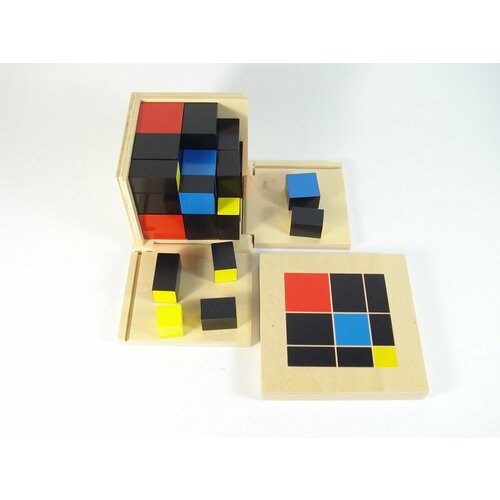 Montesori kocka 3x3 Slike