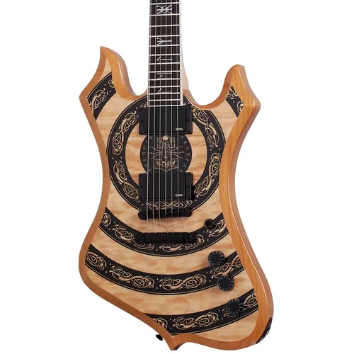 Wylde Audio NOMAD Norse Dragon RawTop gitara