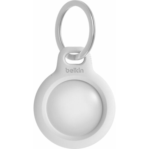 Belkin privezak za ključeve sa metalnim prstenom za AirTag, Beli Slike