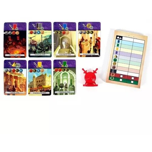 G&amp;eacute;mklub 7 Wonders: Duel dru&amp;scaron;tvena igra Slike