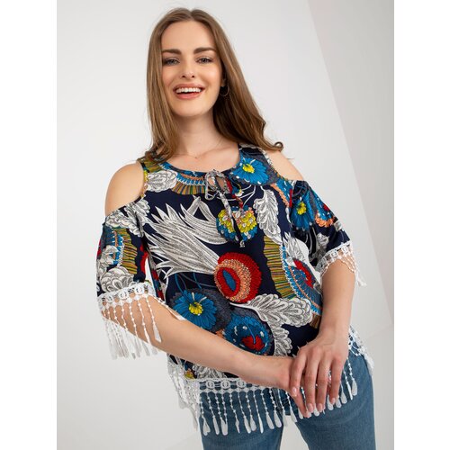 Factory Price Blouse-AT-BZ-2601.67-navy blue Cene