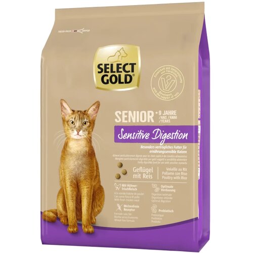 Select Gold Cat Sensitive Digestion Senior perad s rižom 2,5 kg Cijene