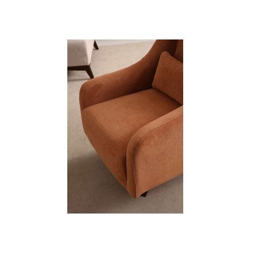 Atelier Del Sofa fotelja sa visokim naslonom hera orange black Slike