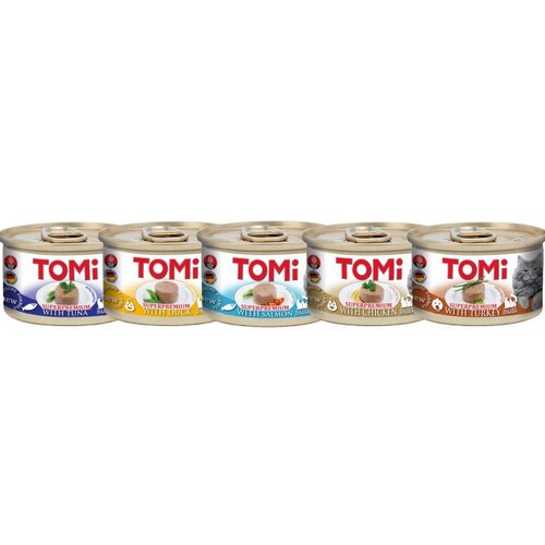 Tomi Cat konzerva za mačke pate - Piletina 85g Cene