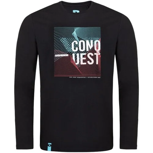 LOAP Men's T-shirt ALEK Black/White/Red