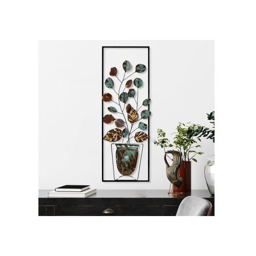 WALLXPERT Zidna dekoracija Alder-077-3, 32x90x4 cm, Šarena Cene