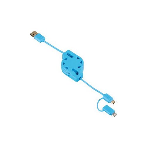 Hama 00054564 USB kabel 1,2 m USB A Micro-USB B/Lightning Plavo Slike