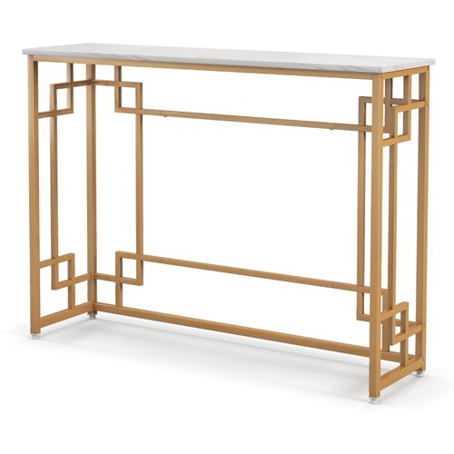 Costway Konzolna miza Konzola za hodnik 110 x 30 x 81 cm, (5000160200) Cene
