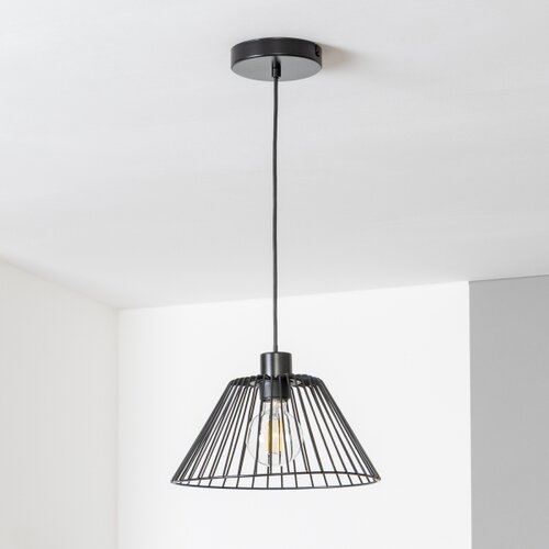  Brilagi - Crni LED luster na sajli CERIA WIRE 1xE27/40W/230V, prečnik 30 cm Slike