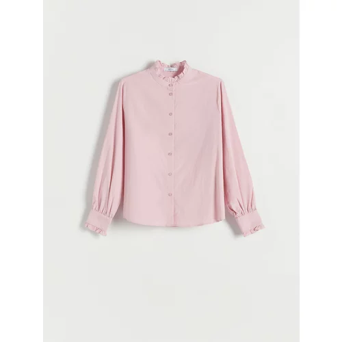 Reserved srajca z volančki - roza
