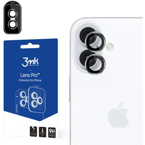 3mk LEČA PROTECTION PRO GREEN ZA APPLE IPHONE 16/16 PLUS ZA&amp;Scaron;ČITNO STEKLO, (21977453) Slike