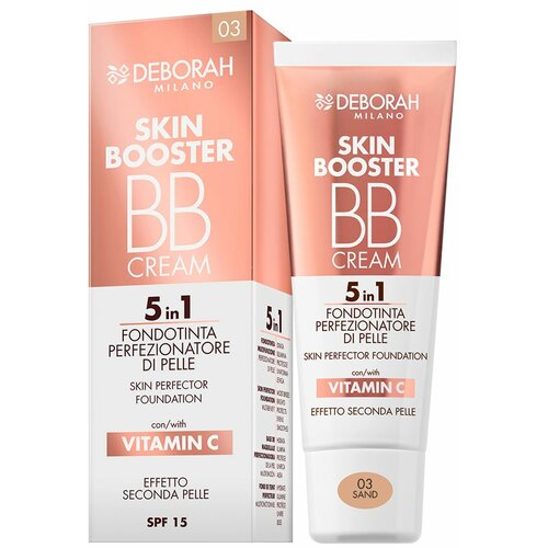 Deborah Milano skin booster bb cream 5 in 1 br.03 - puder krema Cene