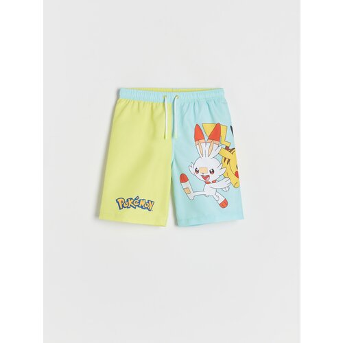 Reserved - Kupaće hlače Pokémon - žutozeleno Cijene