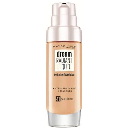 Maybelline Dream Radiant tekoči odtenek 41 Warm Beige vlažilna podlaga 30 ml, (21334806) Cene