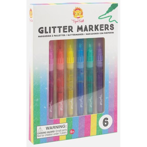 Tiger Tribe Markeri Glitter set od 6 Cijene