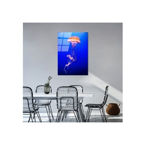 Wallity UV-154 70 x 100 Multicolor Decorative Tempered Glass Painting Cene