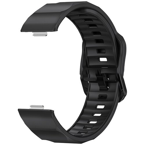 INF Združljiv s HUAWEI WATCH FIT3 Silikonski pa&scaron;ček za &scaron;portno uro Black, (5000079066) Cene