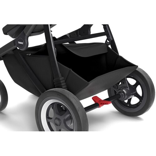 Thule Sleek crni okvir siva dječja kolica Slike