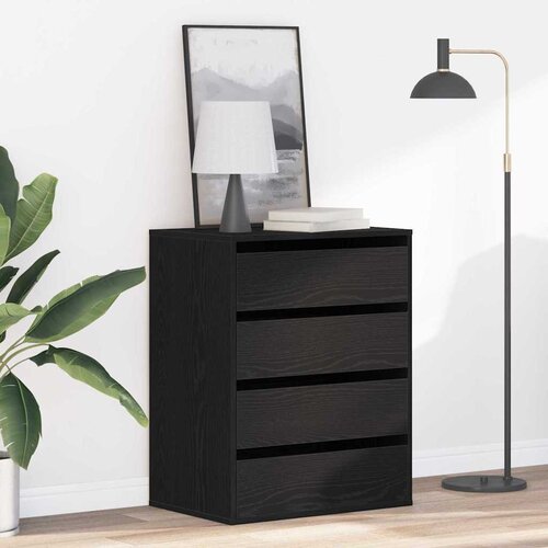  Ormar s ladicama Crna 60 x 41 x 76 cm Konstruirano drvo Cene
