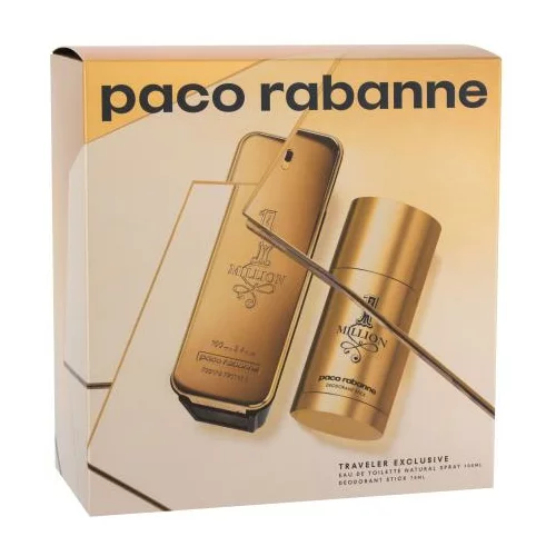 Paco Rabanne 1 Million Set toaletna voda 100 ml + dezodorans 75 ml za moške