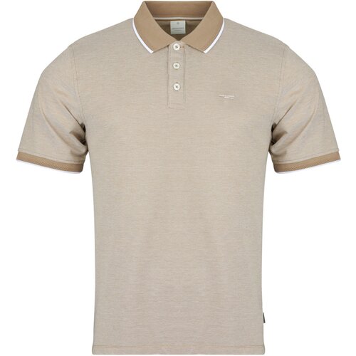 Jack &amp;amp; Jones Polo majice kratki rokavi JPRBLUALVES SS POLO Bež Slike