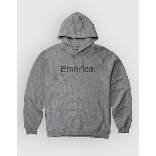 Emerica Pure Logo Pulover s kapuco grey / navy Cene