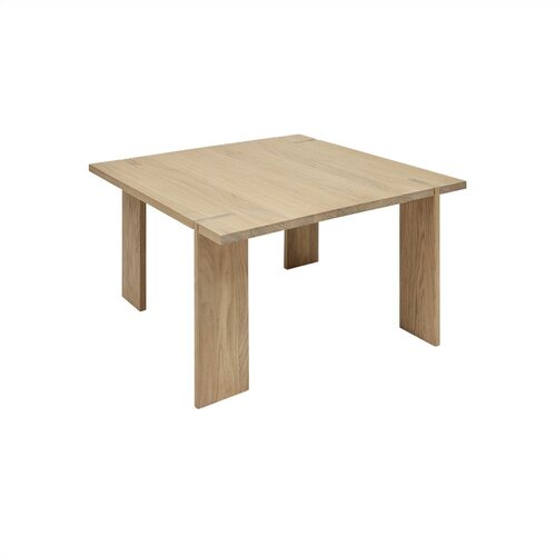 OYOY Living Design Stolić za kavu od punog hrasta u prirodnoj boji 75x75 cm Oy &ndash; Cijene