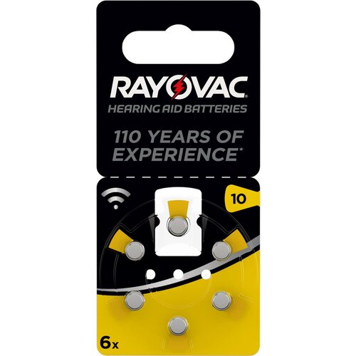 Rayovac Baterija za slu&amp;scaron;ne aparate PR70 / HA10, 6 kos Slike