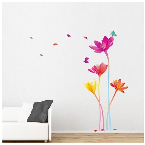 Ambiance Set nalepk Rainbow Flowers Cene