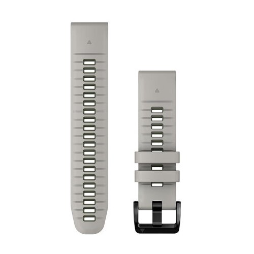 Garmin nadomestni pašček Quickfit 22'', silikonski, Fog Gray/Moss, (20836541) Cene