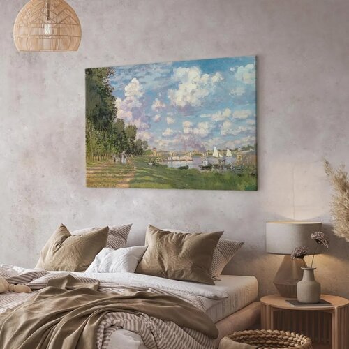  Slika - Claude Monet &amp;ndash; The Port at Argenteuil 30x20 Akustična Slike