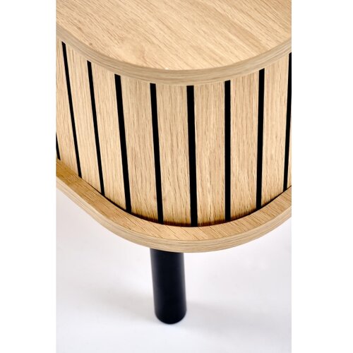 Halmar Sto za kafu CASA 90x50 cm braon/crna Cene